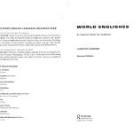 خرید و دانلود نسخه کامل کتاب World Englishes: A Resource Book for Students (Routledge English Language Introductions)