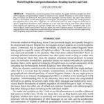 خرید و دانلود نسخه کامل کتاب World Englishes and postcolonialism: Reading Kachru and Said