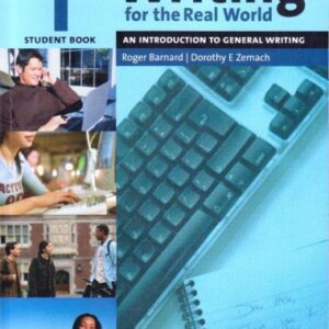خرید و دانلود نسخه کامل کتاب Writing for the Real World 1: An Introduction to General Writing Student Book