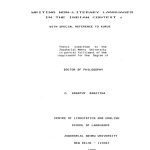 خرید و دانلود نسخه کامل کتاب Writing non-literary languages in the Indian context: with special reference to Kurux