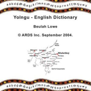 خرید و دانلود نسخه کامل کتاب Yolngu – English Dictionary