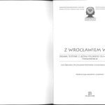 خرید و دانلود نسخه کامل کتاب Z Wrocławiem w tle. Zadania testowe z języka polskiego dla cudzoziemców. Poziom sredni B2