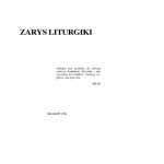 خرید و دانلود نسخه کامل کتاب Zarys liturgiki