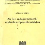 خرید و دانلود نسخه کامل کتاب Zu den indogermanisch-uralischen Sprachkontakten