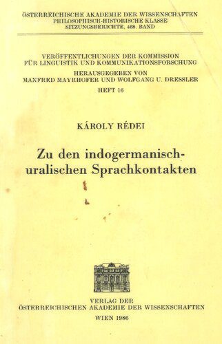خرید و دانلود نسخه کامل کتاب Zu den indogermanisch-uralischen Sprachkontakten_68c4f7f378880.jpeg خرید و دانلود نسخه کامل کتاب Zu den indogermanisch-uralischen Sprachkontakten