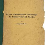 خرید و دانلود نسخه کامل کتاب Zu den vorkolumbischen Verbindungen der Südsee-Völker mit Ämerika