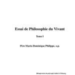 خرید و دانلود نسخه کامل کتاب 1961-1962 – Essai de Philosophie du Vivant – Tome 1