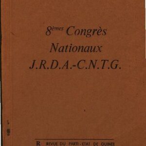 خرید و دانلود نسخه کامل کتاب 8èmes Congrès Nationaux J.R.D.A.-C.N.T.G.