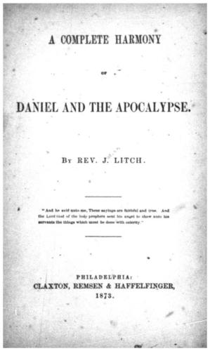خرید و دانلود نسخه کامل کتاب A Complete Harmony of Daniel and the Apocalypse. 1873