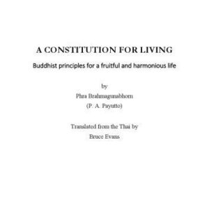 خرید و دانلود نسخه کامل کتاب A Constitution for Living – Buddhist Principles for a Faithful & Harmonious Life