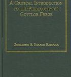 خرید و دانلود نسخه کامل کتاب A critical introduction to the philosophy of Gottlob Frege