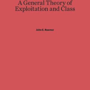 خرید و دانلود نسخه کامل کتاب A General Theory of Exploitation and Class