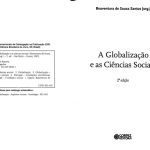 خرید و دانلود نسخه کامل کتاب A globalização e as ciências sociais