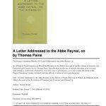 خرید و دانلود نسخه کامل کتاب A Letter Addressed To The Abbe Raynal