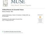 خرید و دانلود نسخه کامل کتاب A Mixed Record, An Uncertain Future