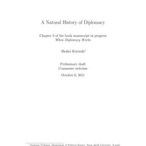 خرید و دانلود نسخه کامل کتاب A Natural History of Diplomacy