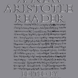 خرید و دانلود نسخه کامل کتاب A New Aristotle Reader