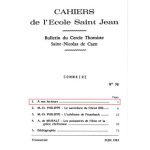 خرید و دانلود نسخه کامل کتاب A nos lecteurs  – Présentation des Cahiers, les trois Sagesses