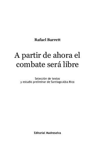 خرید و دانلود نسخه کامل کتاب A partir de ahora el combate será libre_68e8c114dc311.jpeg خرید و دانلود نسخه کامل کتاب A partir de ahora el combate será libre