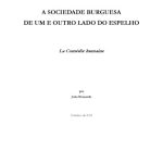 خرید و دانلود نسخه کامل کتاب A Sociedade Burguesa de Um e Outro Lado do Espelho: Lá Comédie Humaine