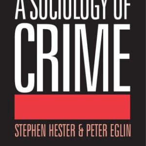 خرید و دانلود نسخه کامل کتاب A Sociology of Crime