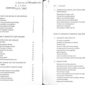 خرید و دانلود نسخه کامل کتاب A Survey of Metaphysics