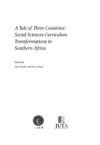 خرید و دانلود نسخه کامل کتاب A Tale of Three Countries: Social Sciences Curriculum Transformations in Southern Africa_68e4f296638a9.jpeg خرید و دانلود نسخه کامل کتاب A Tale of Three Countries: Social Sciences Curriculum Transformations in Southern Africa