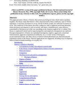 خرید و دانلود نسخه کامل کتاب A Theory of Humor