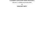 خرید و دانلود نسخه کامل کتاب A Unique Collection of Twenty Sūtras in a Sanskrit Manuscript from the Potala