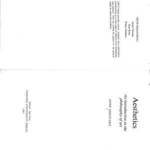 خرید و دانلود نسخه کامل کتاب Aesthetics: An Introduction to the Philosophy of Art (Oxford Paperbacks)
