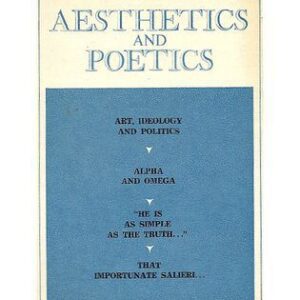 خرید و دانلود نسخه کامل کتاب Aesthetics and Poetics