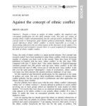 خرید و دانلود نسخه کامل کتاب Against the concept of ethnic conflict