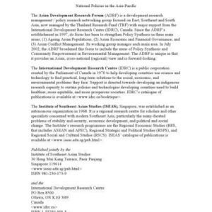 خرید و دانلود نسخه کامل کتاب Ageing and Long-Term Care: National Policies in the Asia-Pacific (Social Issues in Southeast Asia)