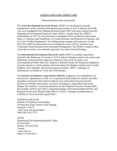 خرید و دانلود نسخه کامل کتاب Ageing and Long-Term Care: National Policies in the Asia-Pacific (Social Issues in Southeast Asia)_68e500d4c7607.jpeg خرید و دانلود نسخه کامل کتاب Ageing and Long-Term Care: National Policies in the Asia-Pacific (Social Issues in Southeast Asia)