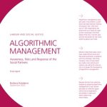 خرید و دانلود نسخه کامل کتاب ALGORITHMIC MANAGEMENT : Awareness, Risks and Response of the Social Partners / Final report