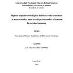خرید و دانلود نسخه کامل کتاب Algunos aspectos sociológicos del desarrollo económico. Un marco teórico para investigaciones sobre el tema en la sociedad peruana