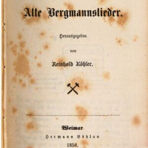 خرید و دانلود نسخه کامل کتاب Alte Bergmannslieder