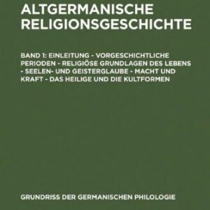 خرید و دانلود نسخه کامل کتاب Altgermanische Religionsgeschichte