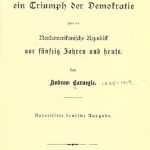 خرید و دانلود نسخه کامل کتاب Amerika, ein Triumph der Demokratie oder die Nordamerikanische Republik vor fünfzig Jahren und heute