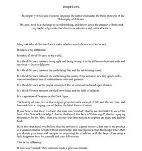 خرید و دانلود نسخه کامل کتاب An Atheist Manifesto