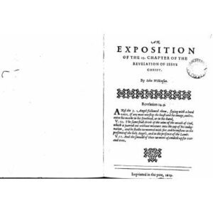 خرید و دانلود نسخه کامل کتاب An exposition of the 13 Chapter of Revelation of Jesus Christ. 1619