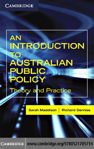 خرید و دانلود نسخه کامل کتاب An Introduction to Australian Public Policy: Theory and Practice_68e9e8c0ae8e7.jpeg خرید و دانلود نسخه کامل کتاب An Introduction to Australian Public Policy: Theory and Practice