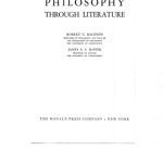 خرید و دانلود نسخه کامل کتاب An Introduction to Philosophy through Literature