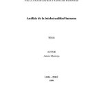 خرید و دانلود نسخه کامل کتاب Análisis de la intelectualidad humana