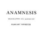 خرید و دانلود نسخه کامل کتاب Anamnesis