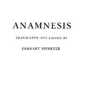 خرید و دانلود نسخه کامل کتاب Anamnesis