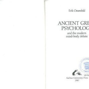 خرید و دانلود نسخه کامل کتاب Ancient Greek Psychology and Modern Mind-Body Debate