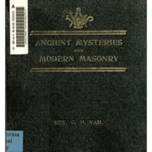 خرید و دانلود نسخه کامل کتاب Ancient Mysteries And Modern Masonry