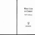 خرید و دانلود نسخه کامل کتاب Anderson. Who Am I in Christ