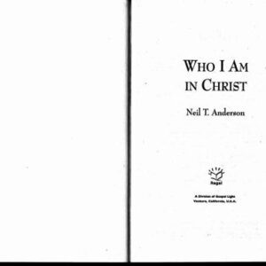 خرید و دانلود نسخه کامل کتاب Anderson. Who Am I in Christ